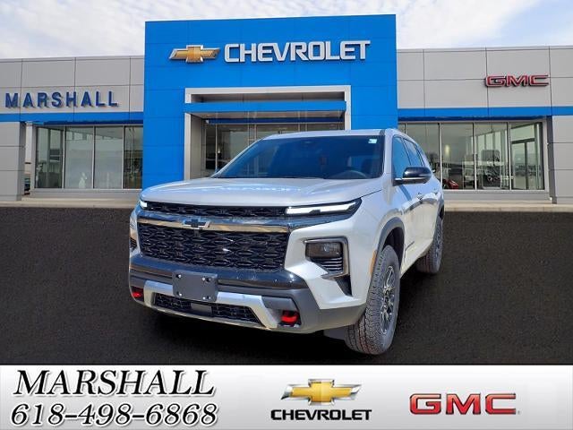 2026 Chevrolet Traverse Z71 in Sandstone Gray — front three-quarter view
