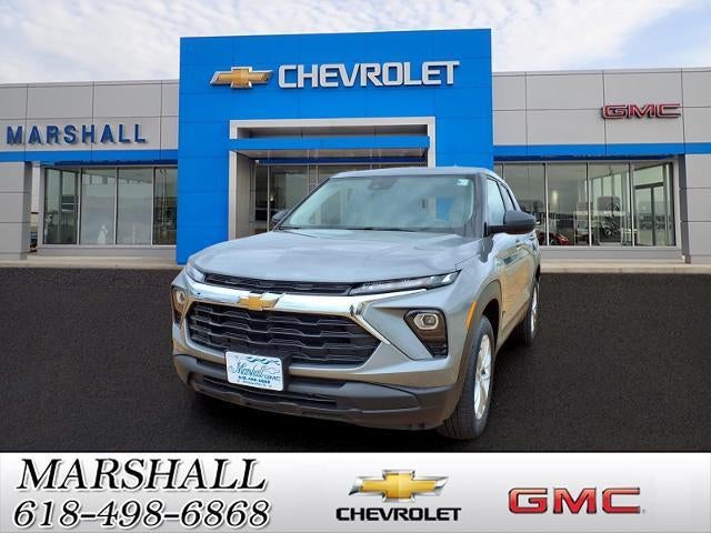 2026 Chevrolet Trailblazer LS in Sterling Gray Metallic — front three-quarter view